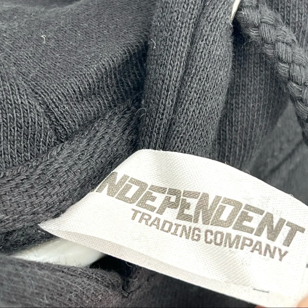 Independent Men's Fleece Pullover Hoodie Sweatshirt Large - Picture 4 of 6